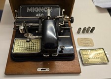 AEG Mignon Zeiger-Schreibmaschine an Selbstabholer