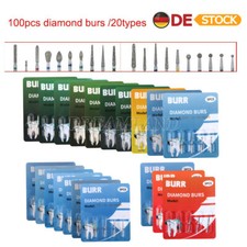 100PC Dental Diamant bohrer