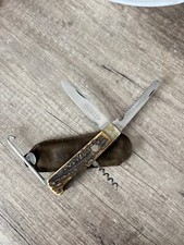 Taschenmesser PUMA 996 Jagdmesser Handarbeit Vintage Etui