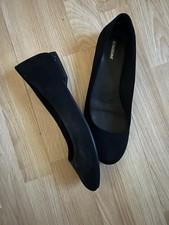 Ballerina Schwarz /Glitzer am Absatz