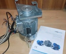 ICME Italy Single Phase Motor M71B4T 0,37KW Pulley  Kondensator Sauber AC 230v