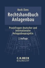 Rechtshandbuch Anlagenbau: Praxisfragen deutscher und Buch C.H.Beck
