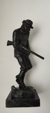 Bronzefigur, Jäger, von Hans