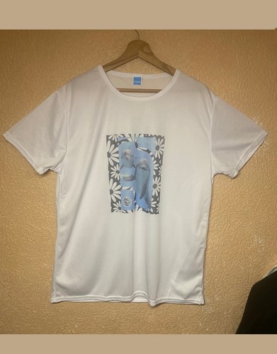 Weißes shirt delfine und - weißes,