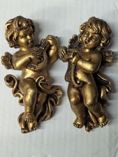 Vintage Putten Paar Wandengel