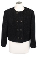 Drykorn Damen Blazer Gr. 38 Schwarz Businessjacke Damenblazer