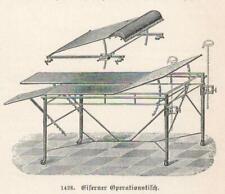 Eiserner Operationstisch