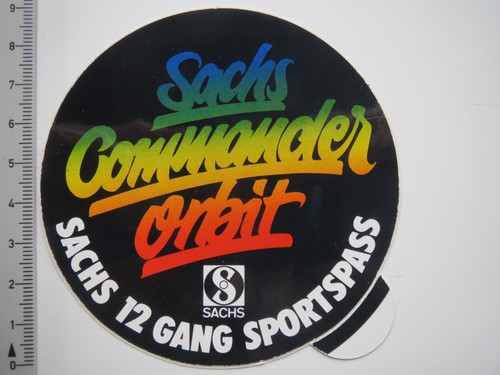Aufkleber sticker sachs - sachs,