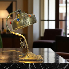 Jugendstil Lampe Tischleuchte