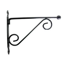 Esschert Design Hanging Basket Haken Kugel M Blumen Ampel 28,5 cm Wandhalterung
