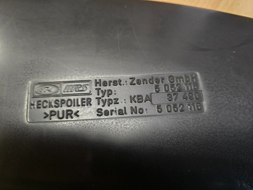 Ford escort mk4 - zender, typ