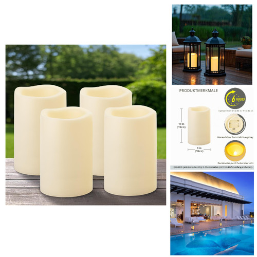 Flammenlose led kerzen - flammenlose, led-kerzen
