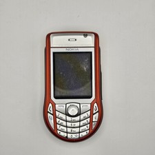 Nokia 6630 Rot Handyklassiker Gebraucht nicht getested