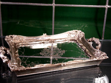 antik  Tablett  silber