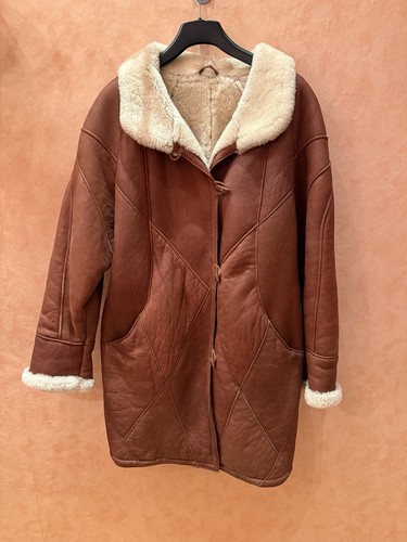 Leder damen wintermantel - leder,