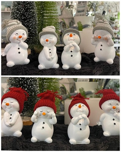 Schneemann figur lustig rote - figur,