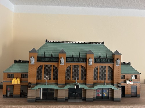Klemmbaustein moc hauptbahnhof - klemmbaustein,