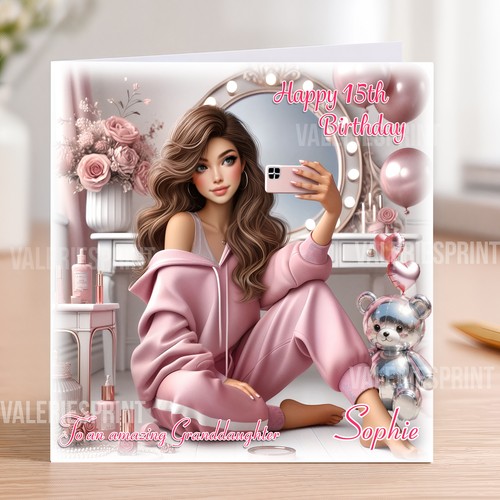 Personalisierte karte mädchen - personalisierte,
