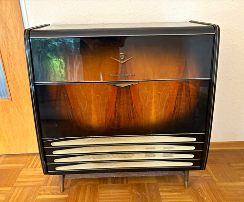 Vintage musiktruhe radiomöbel - vintage,