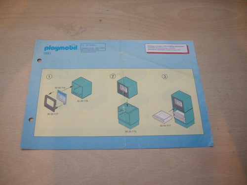 Playmobil pl849 bauplan von - playmobil,,