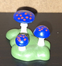 Playmobil Pilze blau Fliegenpilz Wald Wiese Märchen Baum Pflanze Magic  Schloss