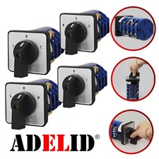 16-160A Nockenschalter Drehschalter Wendeschalter 0-1  L-0-R  0-Y-∆  1-0-2