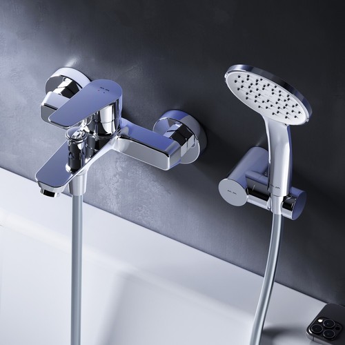 Badewannenarmatur mit