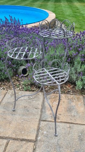Gartentisch blumenständer - gartentisch,
