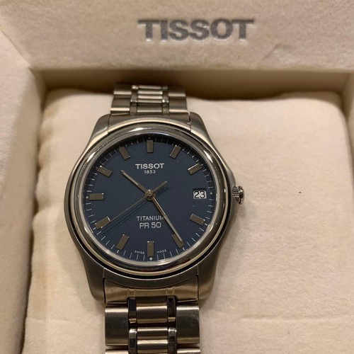 Tissot titanium blue - tissot,