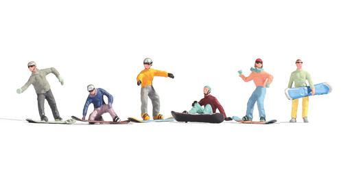 Noch snowboarder mini figuren - noch, snowboarder,