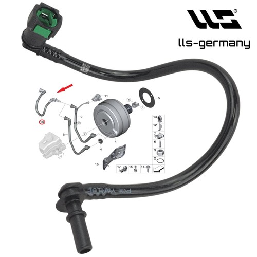 Unterdruckleitung für bmw 3er - unterdruckleitung,