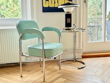 Einmalige Bauhaus Art Deco Stühle , Mauser Baisch, 4 Stück in tadellosem Zustand