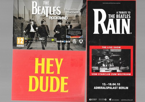 Beatles flyer - x,