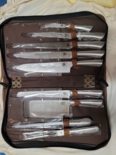 BD 10 tlg Küchenmesser-Set Edelstahl