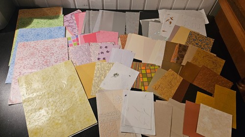 Konvolut bastelpapier - konvolut,