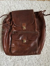 The Bridge Rucksack aus Leder