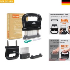 Fleischzartmacher, Steakklopfer mit Edelstahl 48 Klingen, spülmaschinenfest