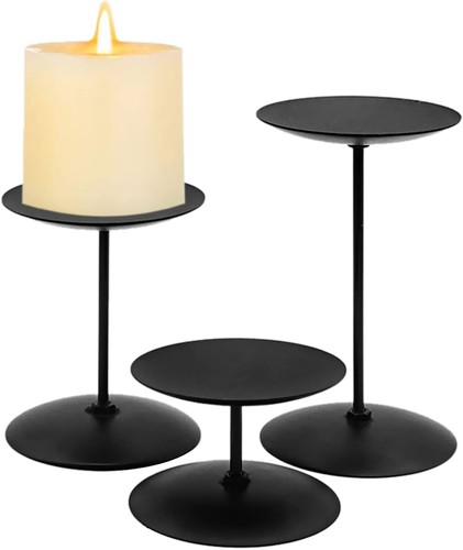 Kerzenständer metall 3er - kerzenständer,