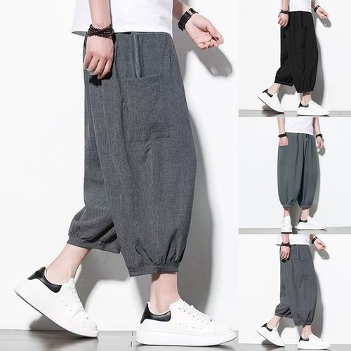 Loose fit herren caprihose - loose,