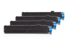 4 XL Toner Kartusche je 3000 S. für Oki B412 DN B432 B512 MB472 MB492 MB562