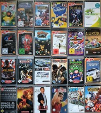 Playstation PSP Spiele Auswahl Kinder Sport Rennen RPG Fantasy Zustand: Gut