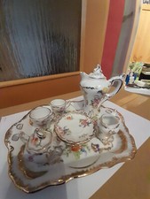 Puppen-Geschirr Kaffeegeschirr Manufaktur Porzellan