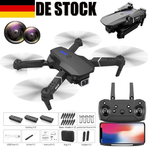 Faltbar drohne mit kamera - 4k,