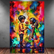 Leinwand bild xxl abstrakt - leinwand, er