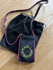 Karl Lagerfeld Handytasche Mit Umhängeriemen  und Neon Details