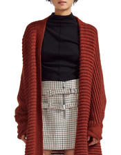 Maje damen strickjacke braun - maje,