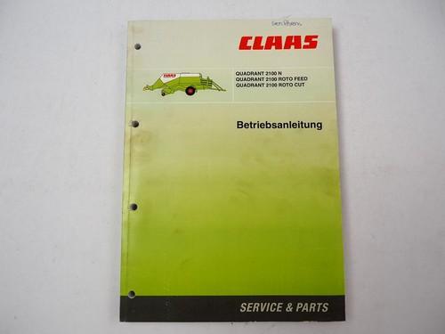 Claas quadrant 2100 rc - rf,