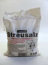 (1,87€/kg) 5 x 5 kg Streusalz Streumittel Auftausalz für Glätte Glatteis Schnee