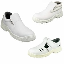 Arbeitsschuhe Kochschuhe Bäckerschuhe Sicherheitsschuhe Weiß Schutzschuhe 36 -47