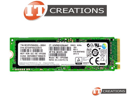 Samsung 256gb pcie - samsung, m.2